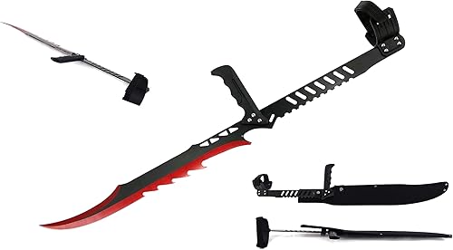 Snake Eye Tactical Hoja de espada de 27.5 pulgadas de sangre grande Rayne Ninja Fore Arm Vampire Zombi Machete