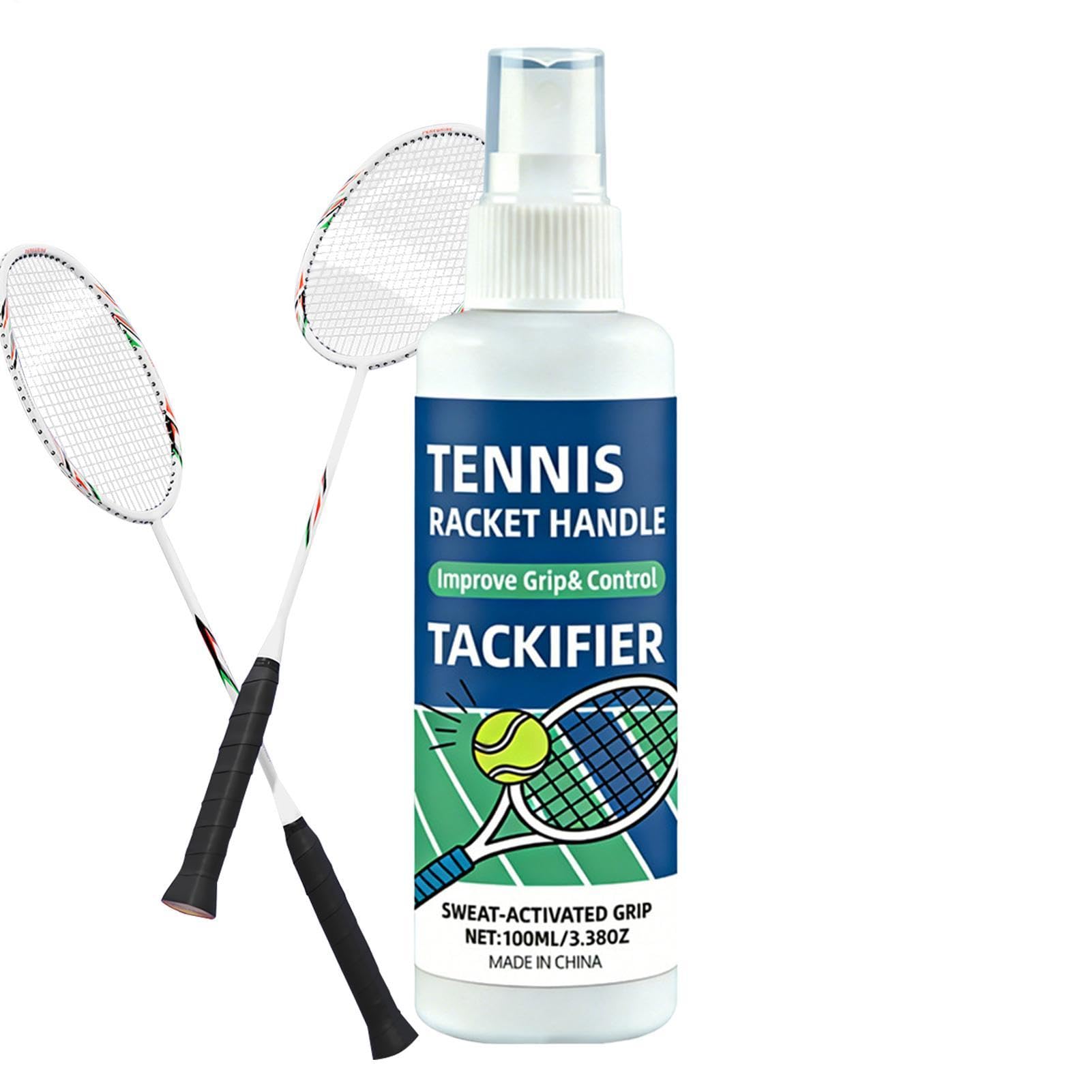 Sports Grip Spray - Enhance Control And Maximize Grip, 100ml Long-Lasting Fast-Acting Traction Boost | Tennis Hand Grips Enhancer Spray For Badminton Baseball Golf Fitness Court Competition Tournament