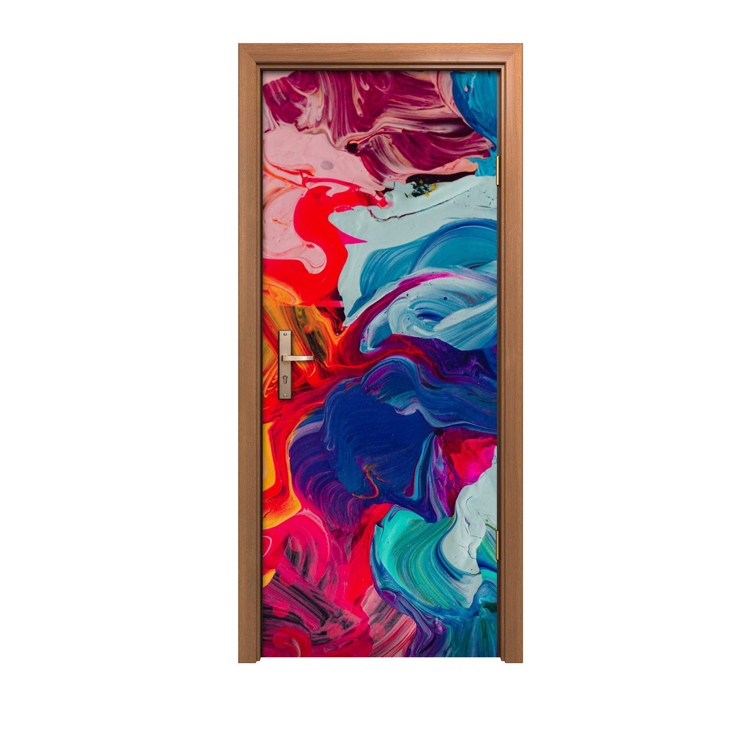 Autocollant de porte coloré Coloray 80x200cm pour décoration design d'intérieur