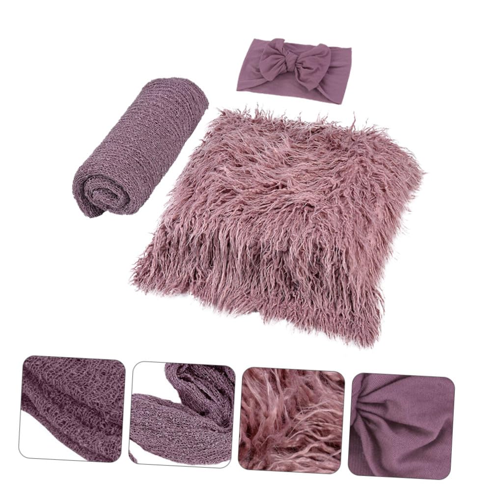 1 Juego Fotográfica para Bebés de Ropa Envolvente Diadema Accesorios Fotográficos para Recién Nacidos para Sesiones de Fotos Navidad Halloween y