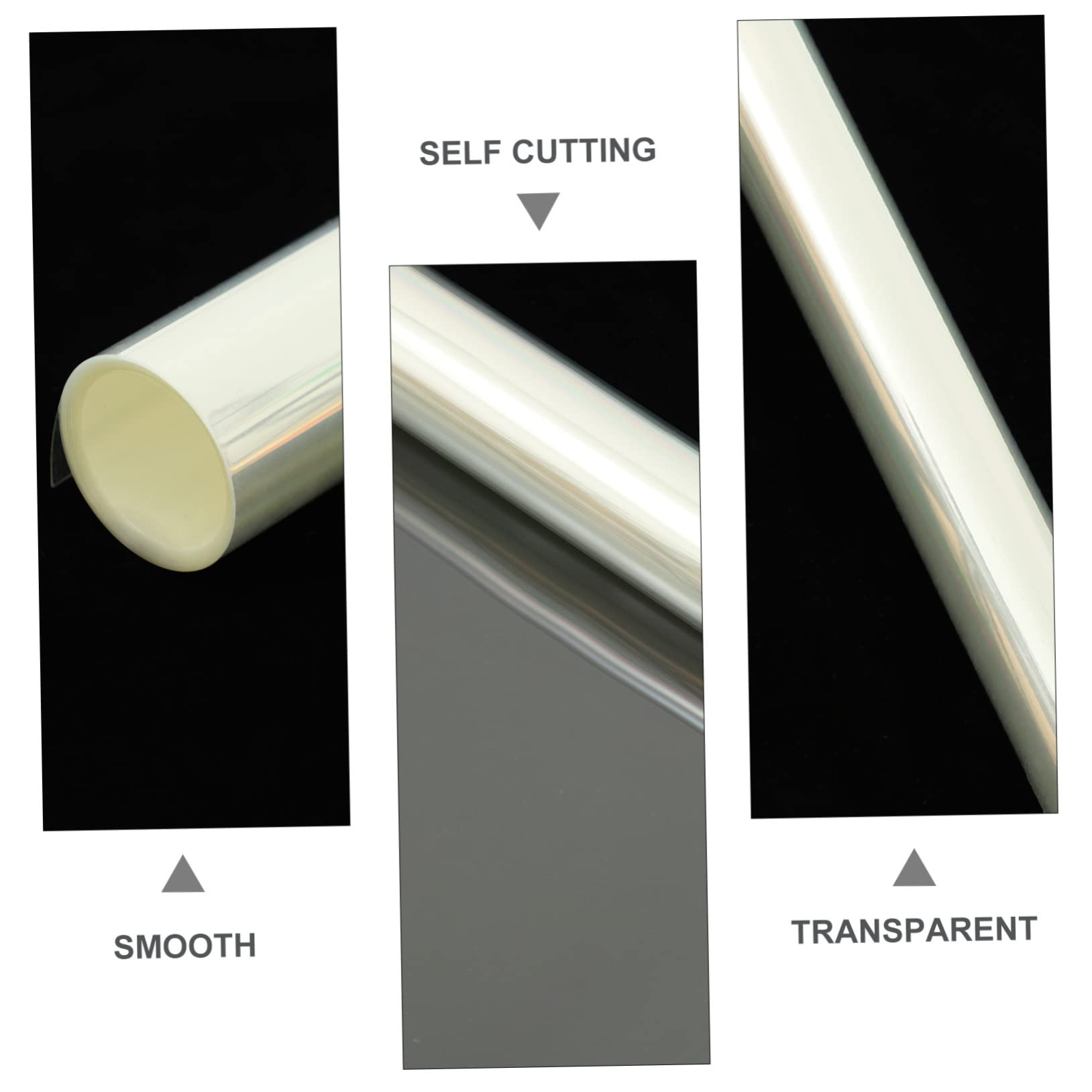 FUNOMOCYA 1 Roll Clear Tablecloth Table Protective Film The Pet Clear Dining Table Protector