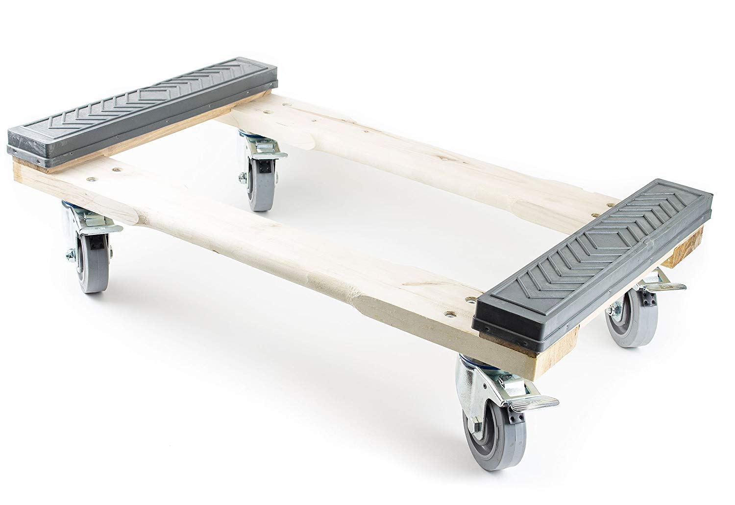 Buy Rk Safety Dolly Cart, 30"X17" Hardwood Rubber End Caps Dolly