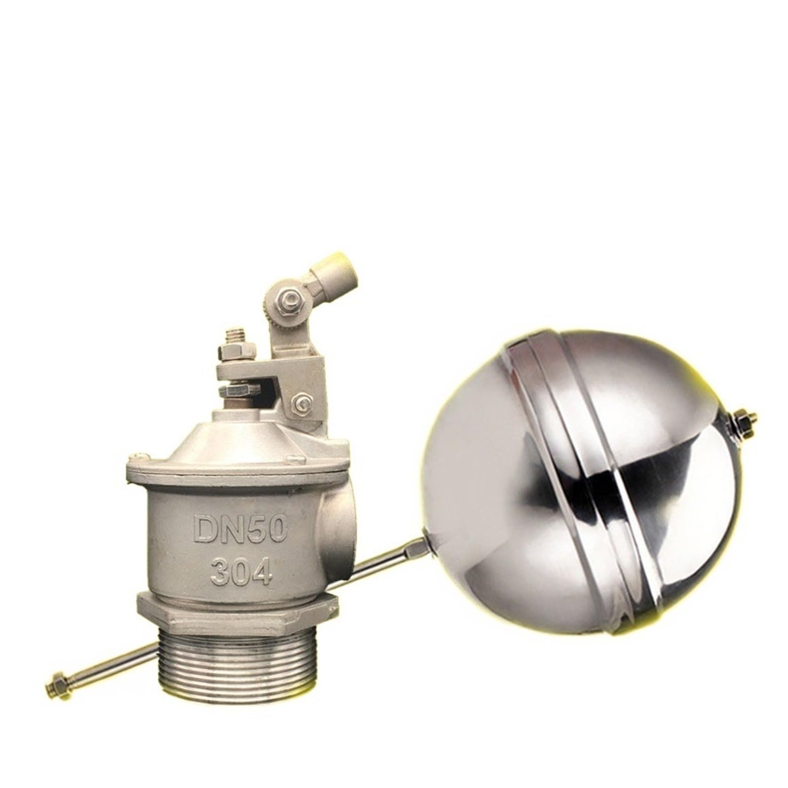 Robinet à Boisseau Sphérique Avec Flotteur - Filetage Mâle 3/4 - En Acier Inoxydable 304, Pour Chauffe-eau Et Réservoir WC