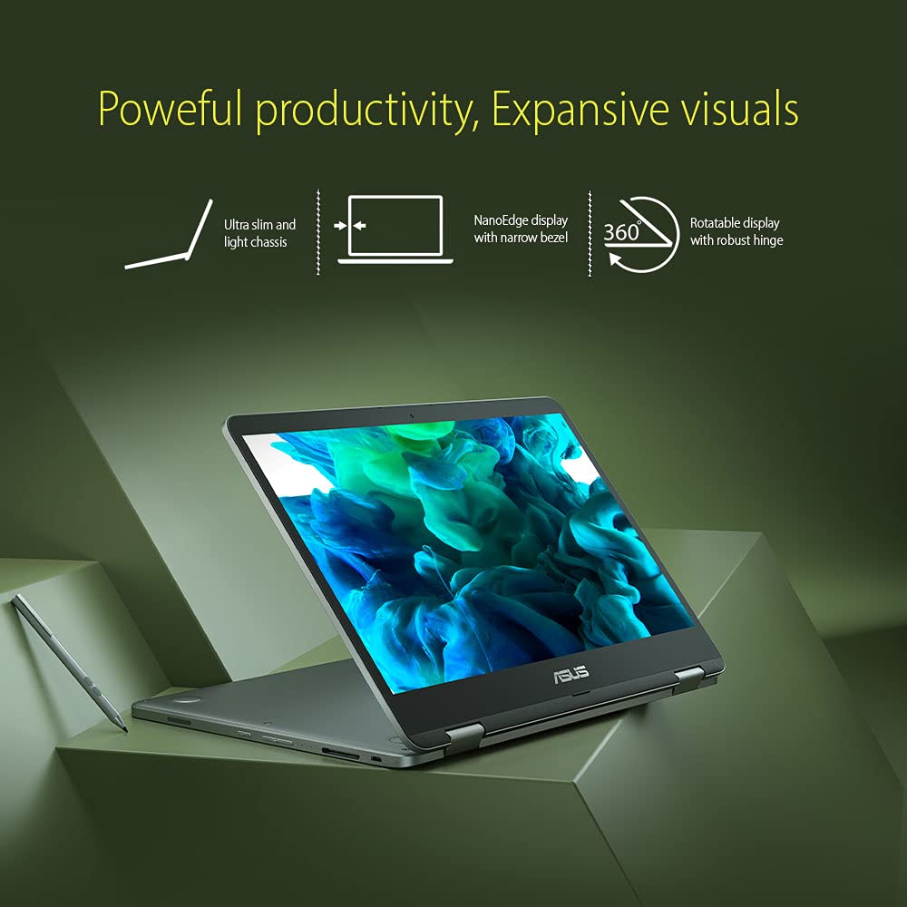 ASUS Touchscreen VivoBook Flip with Microsoft Office 365 - TP401MA