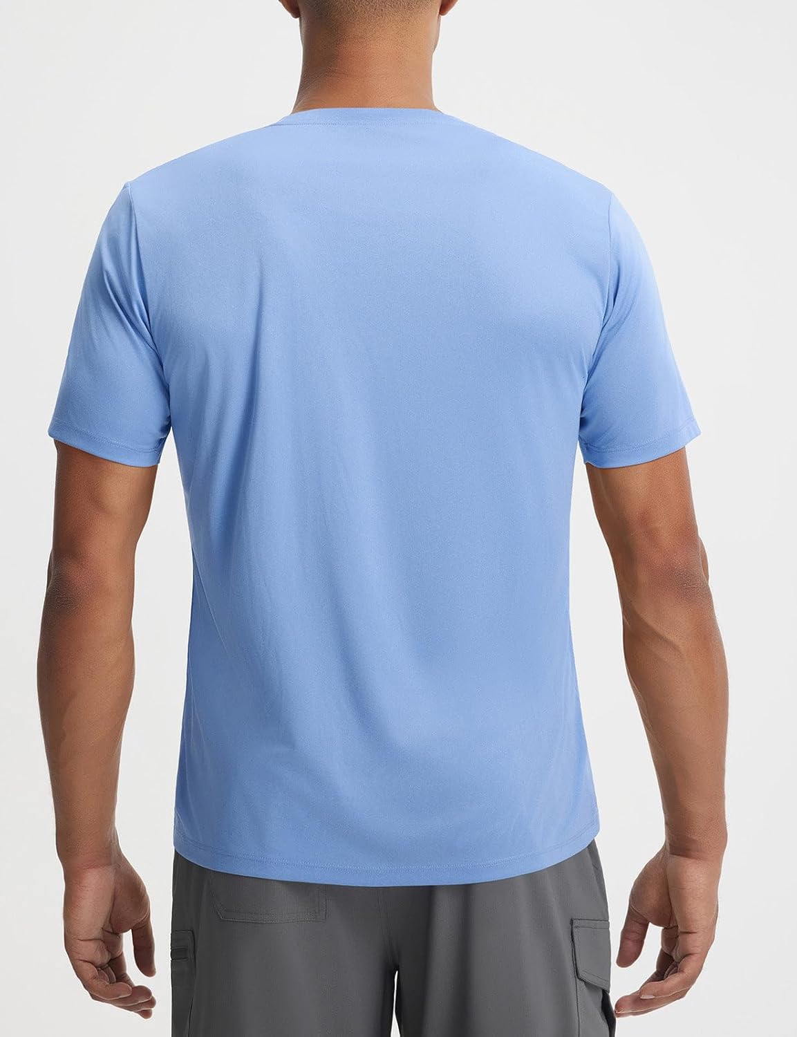 BALEAF Men's Sun Protection Shirts UPF 50+ Short Sleeve T-Shirts Swim Rash Guard Quick Dry Lightweight Hiking Fishing - Image 2