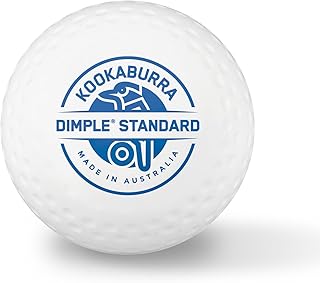 Kookaburra Dimple - Pelota de Hockey estándar, Color Blanco