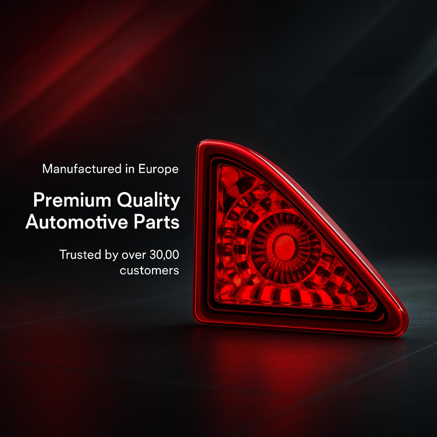 Generico Terza Luce di Freno Stop Luce Freni Centrale posteriore Fanale Posteriore Rosso Compatibile con Opel Movano Vauxhall Movano Nissan NV400 Interstar Renault Master III 3 (2010+) 265900021R