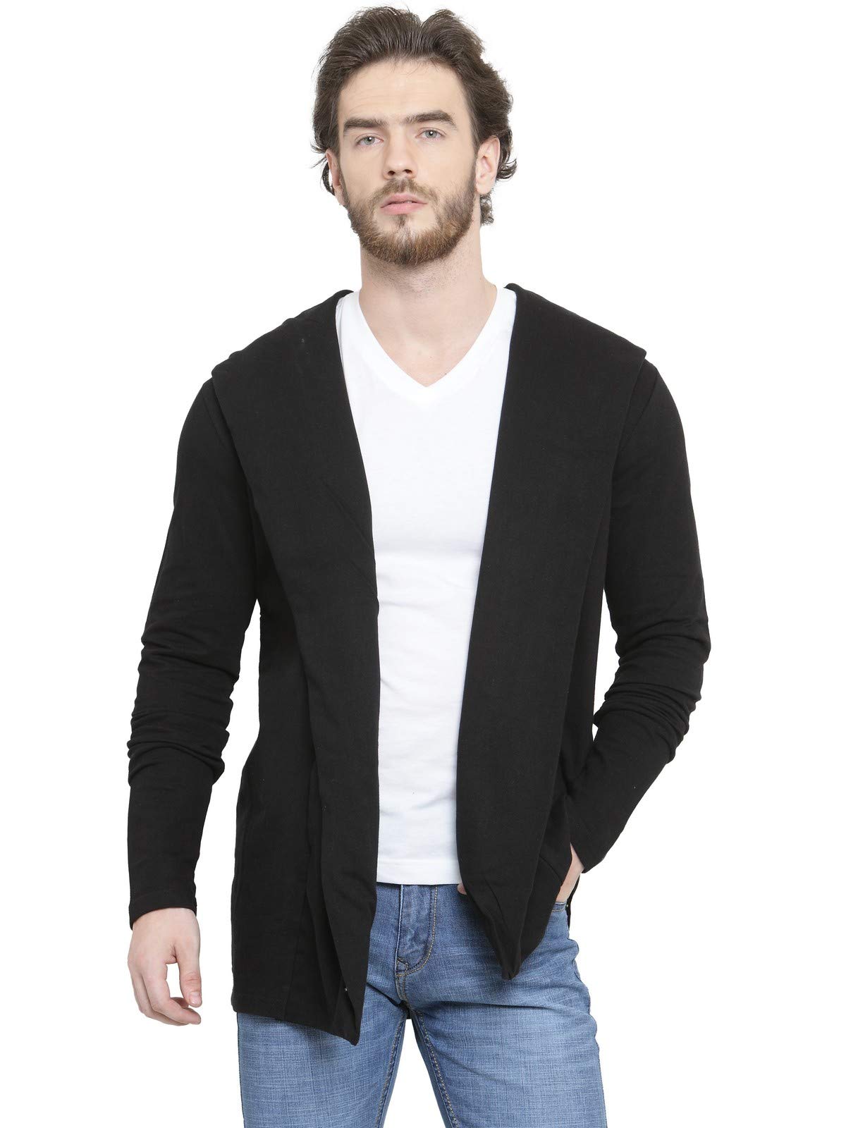 waltz Men's Cotton Blend Hooded Cardigan(WTZ-SEA-CCT-01)-picture-26