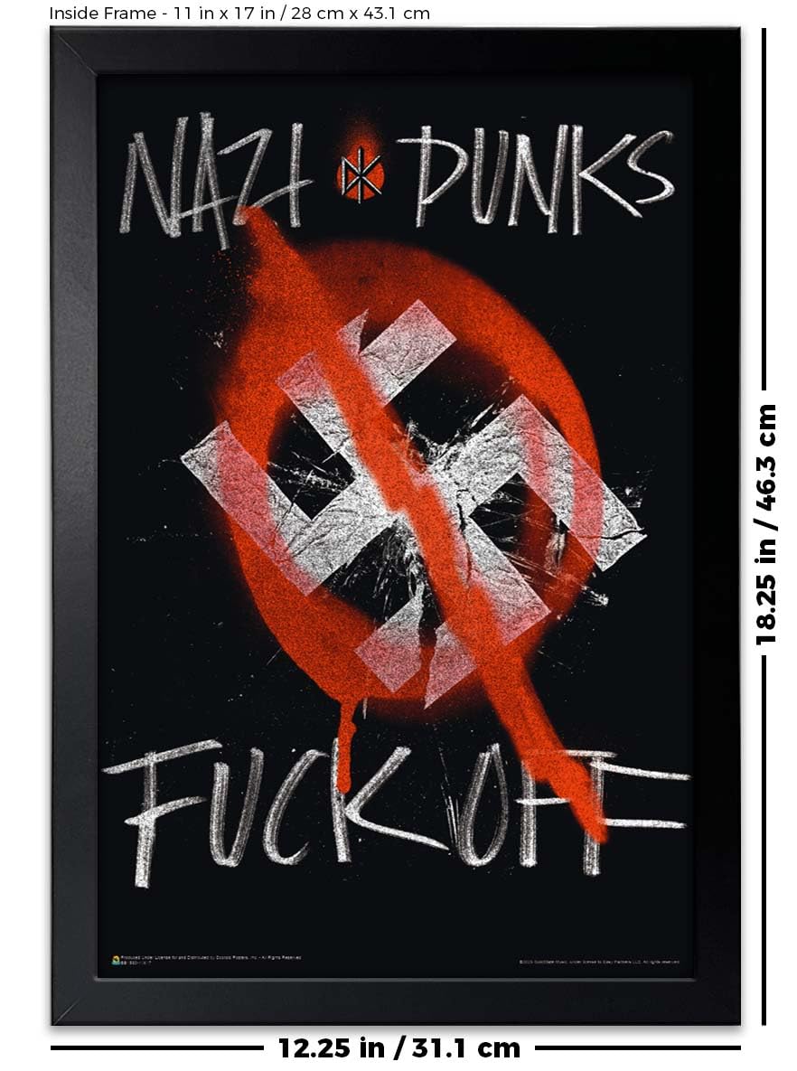 Amazon.com: Scorpio Posters Dead Kennedys - Nazi Punks F*ck Off