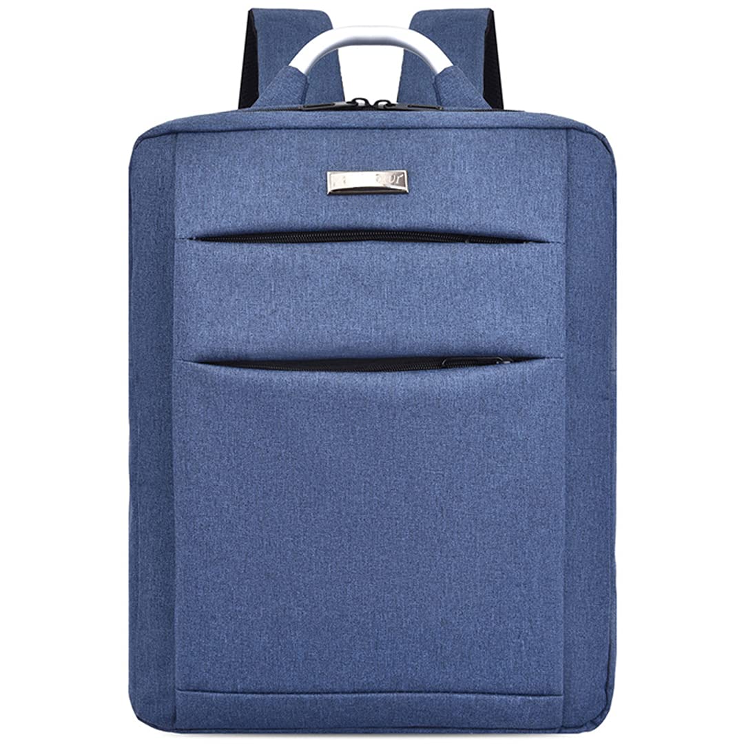 Women with Pockets Backpack Computer Bag 17 Inch Laptop 17 Laptop Business for Women (Color : Blue, Size : One Size)