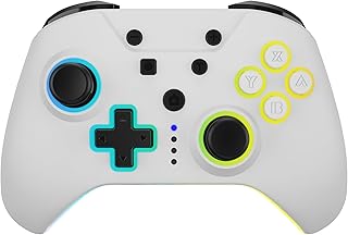 Hyperkin Mando | Controlador inalámbrico de efectos de reverberación Armor3 NuRival – blanco