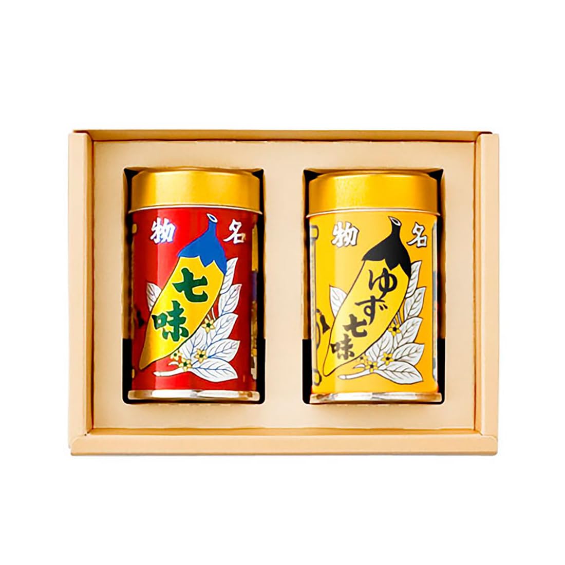 Amazon | 八幡屋礒五郎七味唐辛子、七味唐辛子ゆず入りセットYC-21