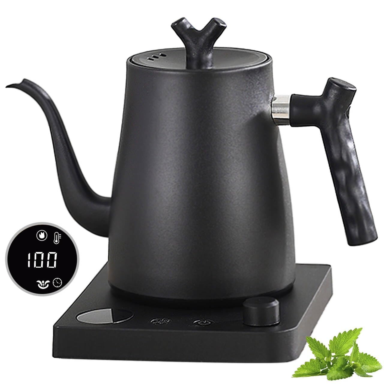 Tefal Smart'n Light KO854830 Elektrische waterkoke, 1 L - Matzwart