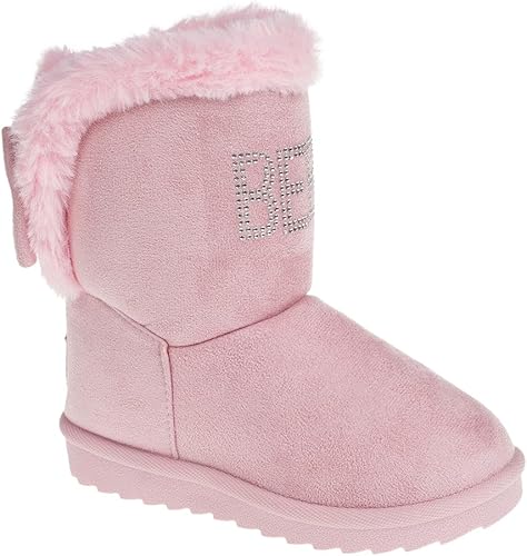 Miniatura 3 de bebe Botas de invierno para niñas, botas de tobillo acogedoras para niños, botas cálidas para niñas, zapatos de invierno para niños (bebéniño