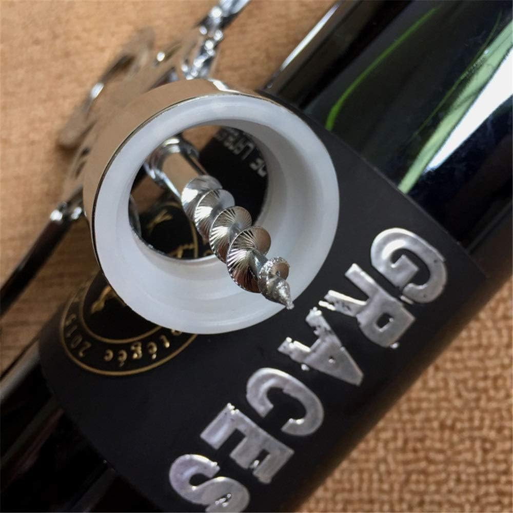 Stainless Steel Wing Corkscrew Wine Opener Premium Wine Corkscrew and Bottle Opener Handle Pressure Screwpull Cork Remover Accessories for Home Restaurant Bar Cellar