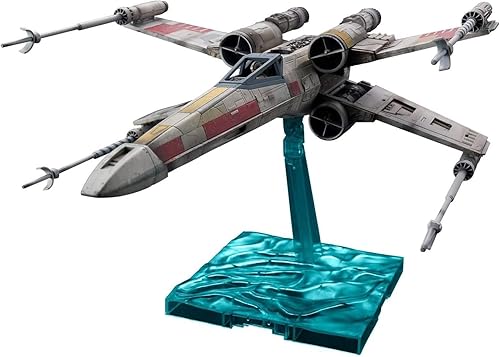 Bandai Hobby - Star Wars X-Wing Starfighter Red5 (Rise of SkywalkerVersion), Bandai Spirits Hobby Star Wars 172 Modelo de plástico