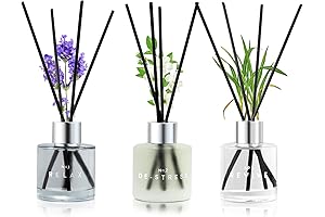 3-Pack Fragrant Reed Diffuser: Aromatherapy Bliss for Your Senses