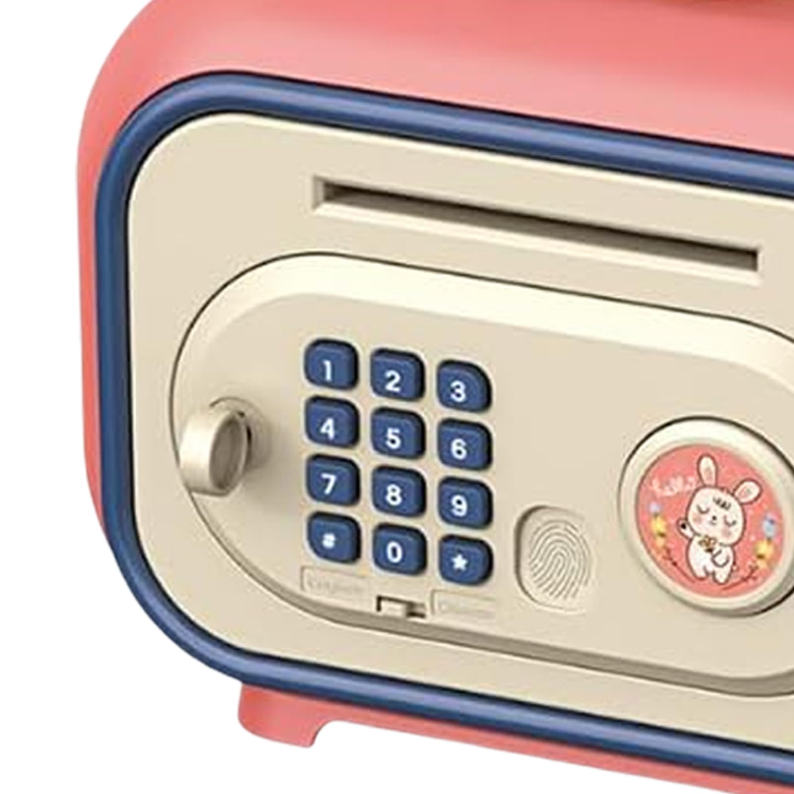 Spardose, Geldautomat mit Codeentriegelung und Fingerabdruck – Geldkassette für – für Banknoten Münzen Mädchen Geburtstag Weihnachten Urlaub Party Kinder Party Zuhause Reisen