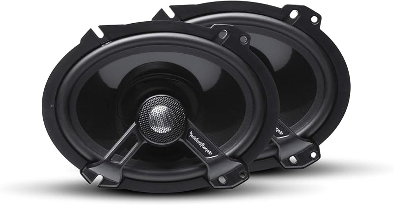 T1682 parlantes de rango completo coaxiales de 2 vías Power 6x8 (par)