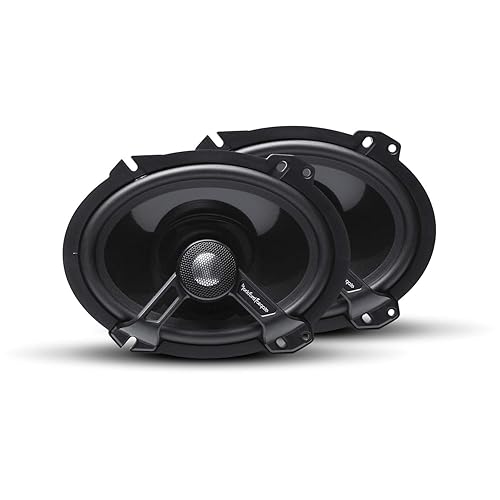 Rockford Fosgate T1682 Power 6"x8" 2-Way Coaxial Full-Range Speakers -