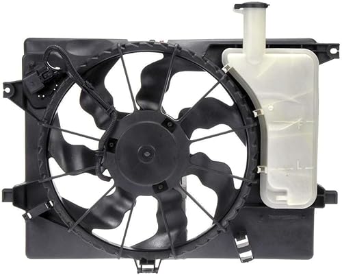 AutoShack - Conjunto de ventilador de refrigeración para Hyundai Elantra 2011-2013 2014 Kia Forte Forte5 Forte Koup 1.8L 2.0L FWD FA721530
