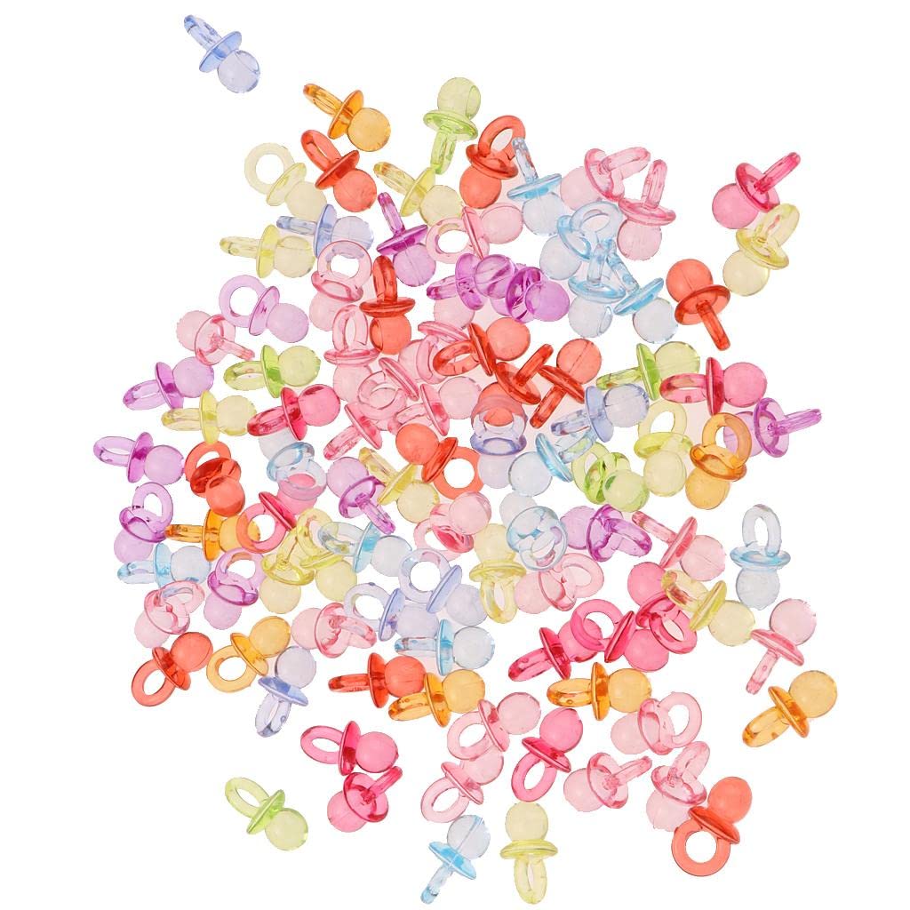 Chupete miniatura multicolor para organizar juegos de fiesta