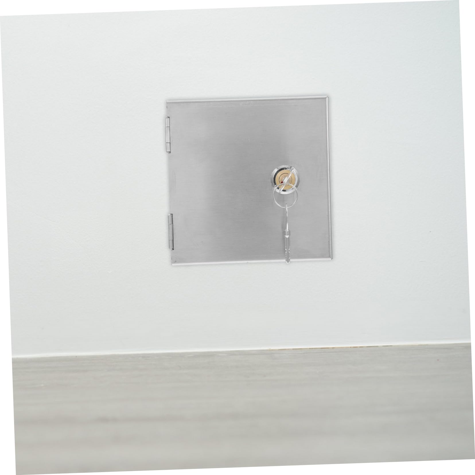 Caja de Conexiones Eléctricas Exterior Inoxidable con Cerradura y Llaves Diseño y Antirrobo para Enchufes Eléctricos para Carga de Vehículos Eléctricos y Uso Exteriores