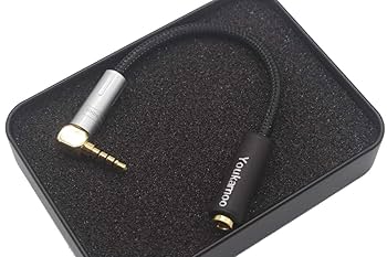 Amazon.co.jp: [ 3.5mm 4極 バランス L字] 8芯銀メッキ線
