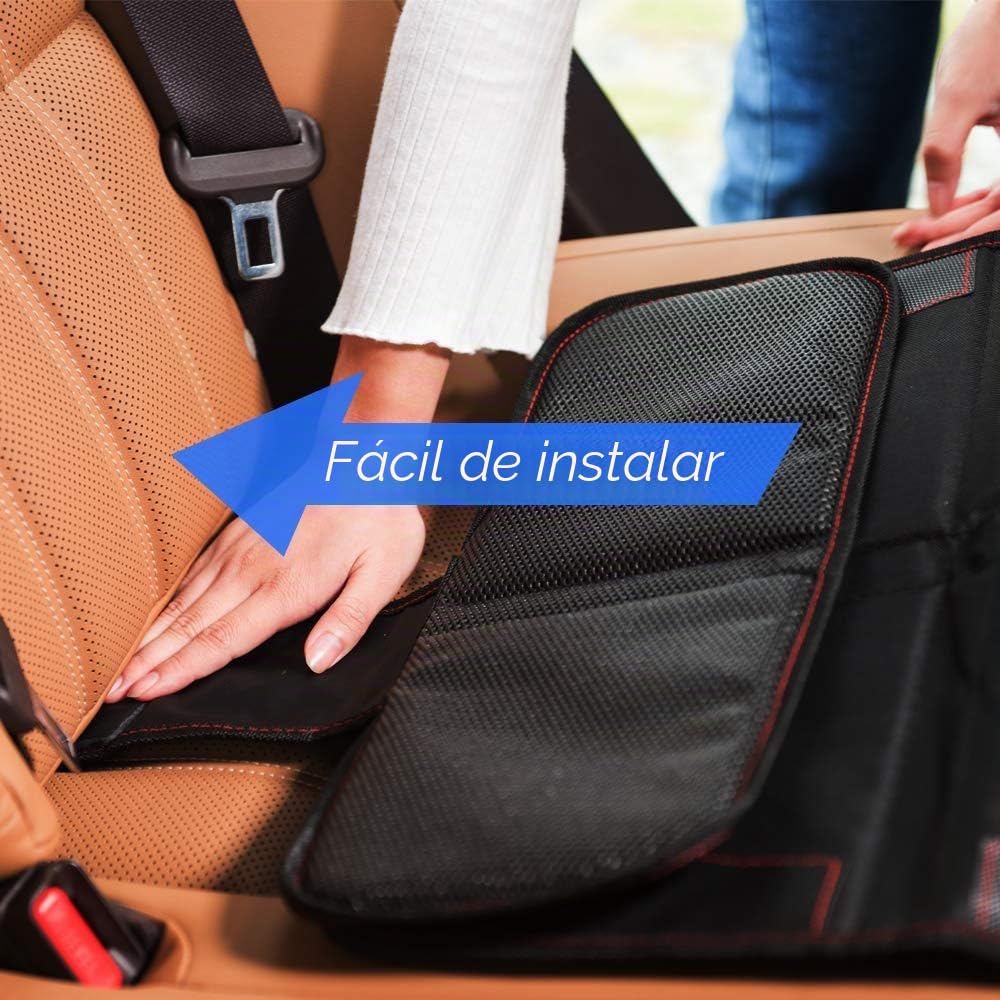 Funbliss Protectores de Asiento para Coche Impermeable Protector de Asiento de Coche para los Asientos de