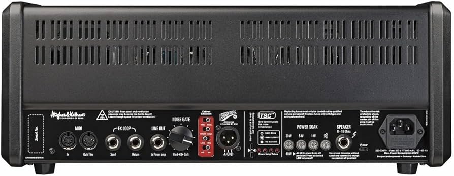 Amazon | Hughes&Kettner HUK-GM40DX/H GRANDMEISTER Deluxe 40 Head