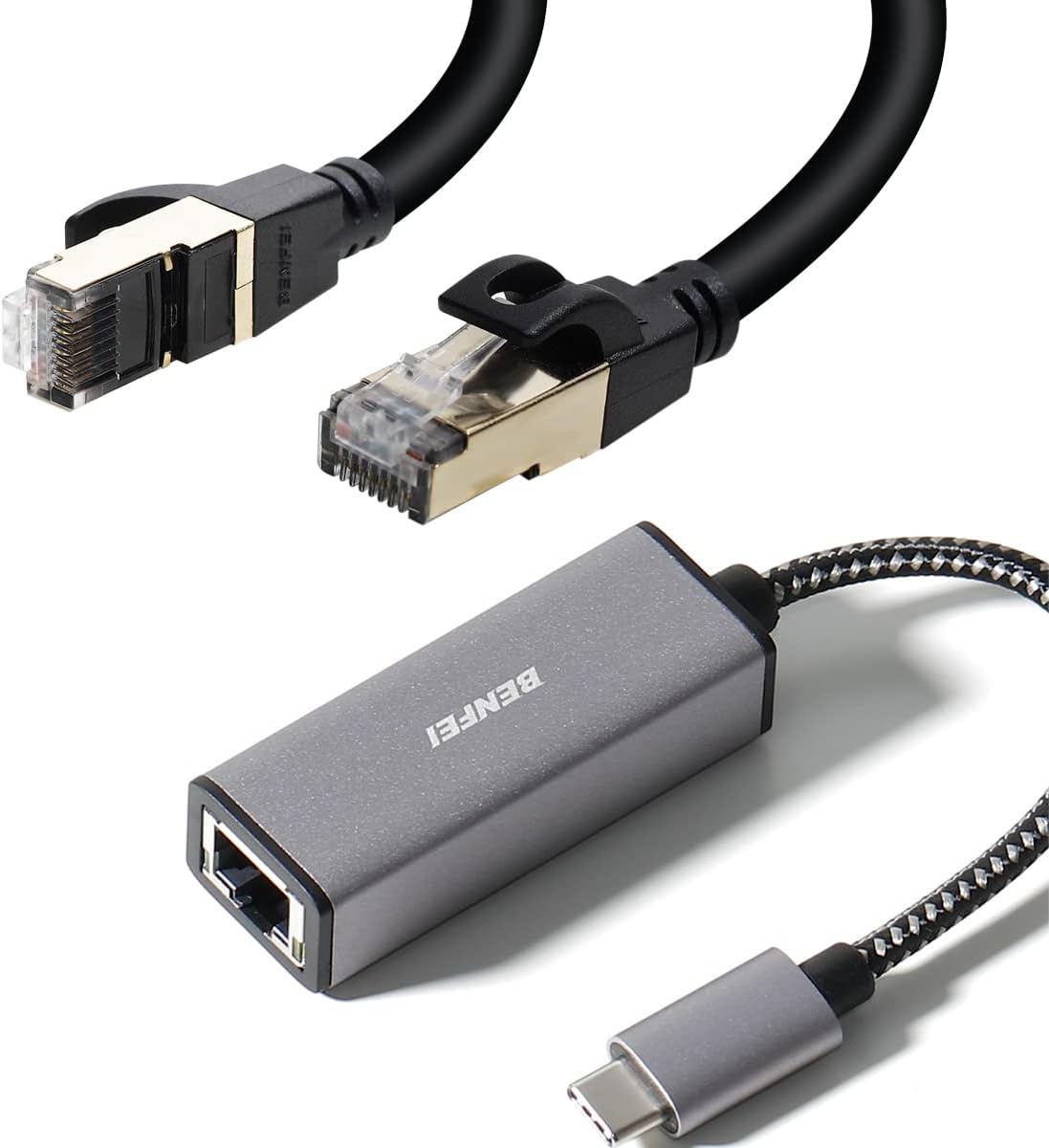 USBC to Cable, BENFEI USB C to RJ45 Cable