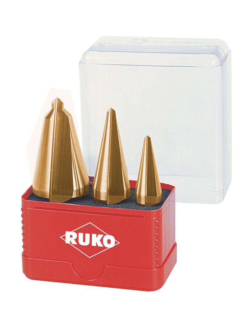 Ruko A101033T zestaw wierteł do blachy Tin