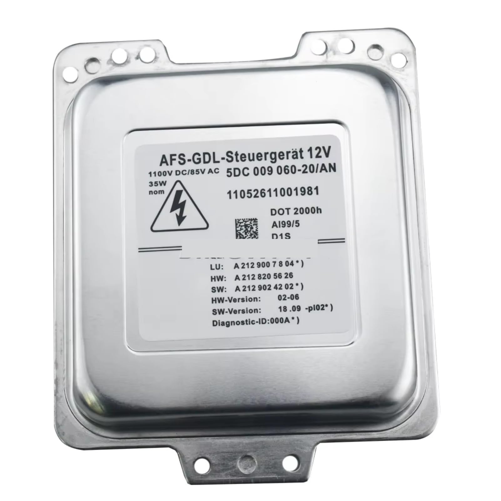 Ballast de phare HID xénon W212 module commande 5DC00906020 Classe E - 5