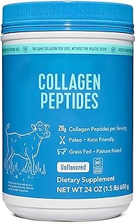Generic Vital-Proteins Collagen Peptides Powder, Unflavored, 24 oz (1.5 lbs) - Hair, Skin, Nail & Joint Support
