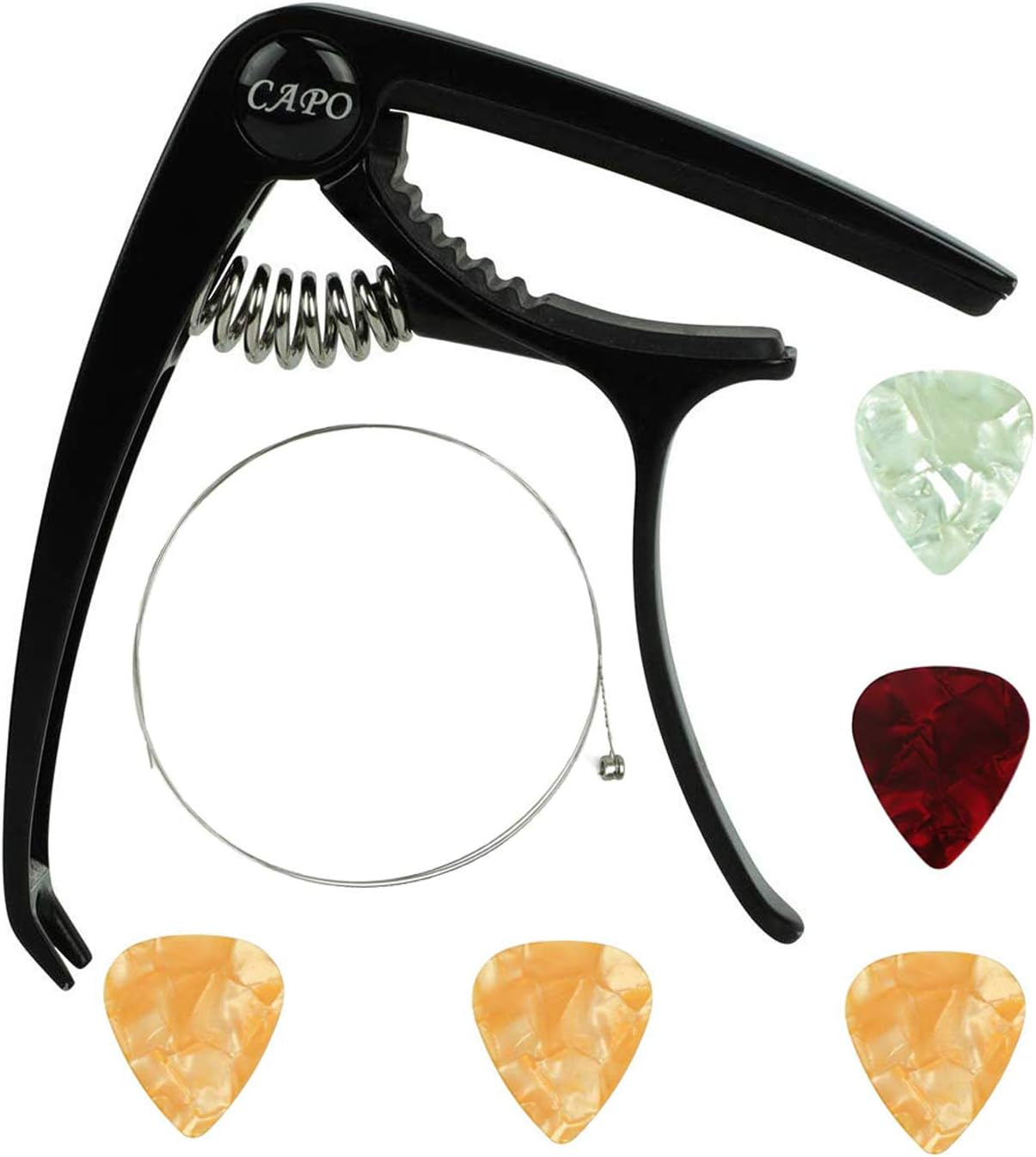 Predmium Folk Acoustic Electric Guitar Banjo Trigger Capo Key Clamp