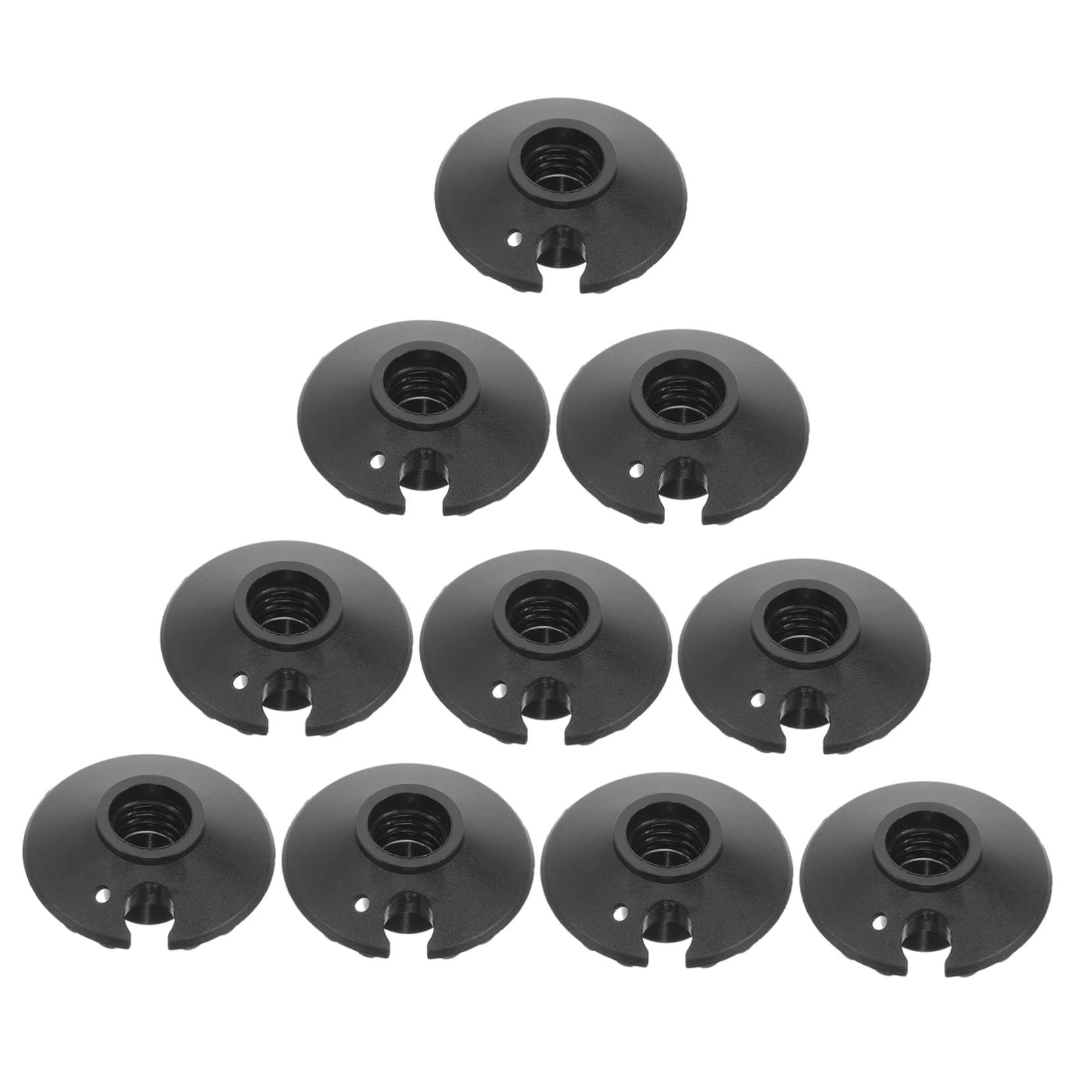 minkissy 10pcs Trekking Pole Replacement Tips Protective Caps for Cane and Climbing Poles Skid-Resistant Hiking Accessories for Outdoor Adventure and Camping