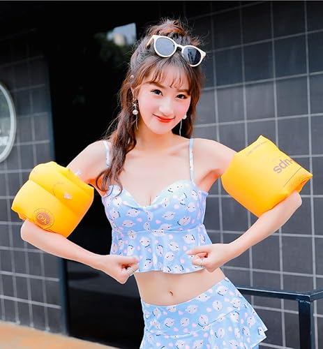 Miniatura 4 de Bandas inflables para brazos, mangas de flotación, alas de agua, flotadores de brazo de natación para adultos y niños