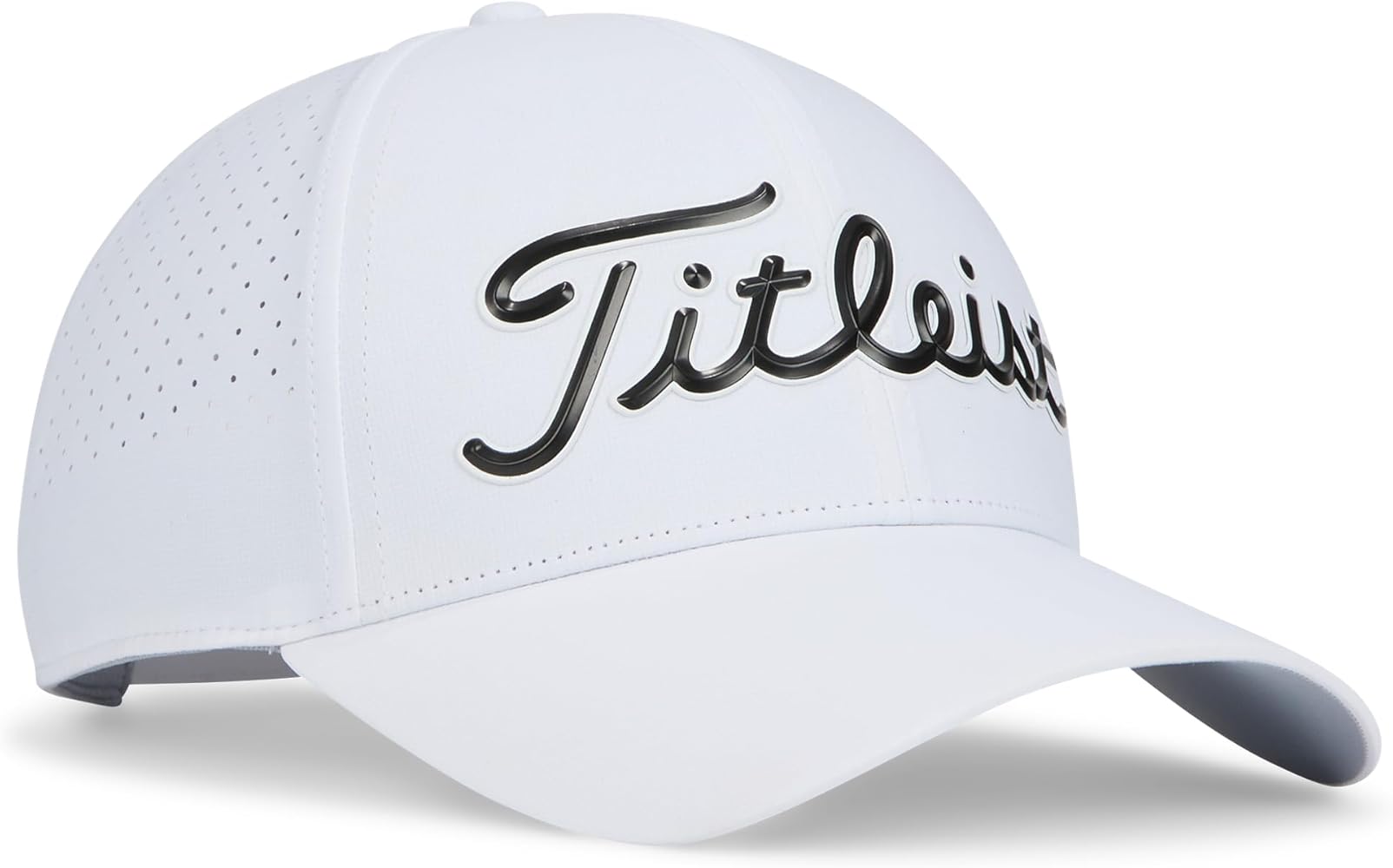 Titleist Golf Players Tech Hat White/Black at Amazon Men's