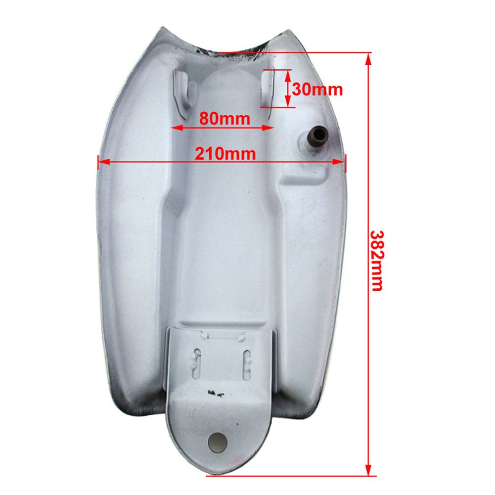 タンク ホンダモンキーバイクミニトレイルZ50 Z50A Z50J Z50Rのためのキー付き