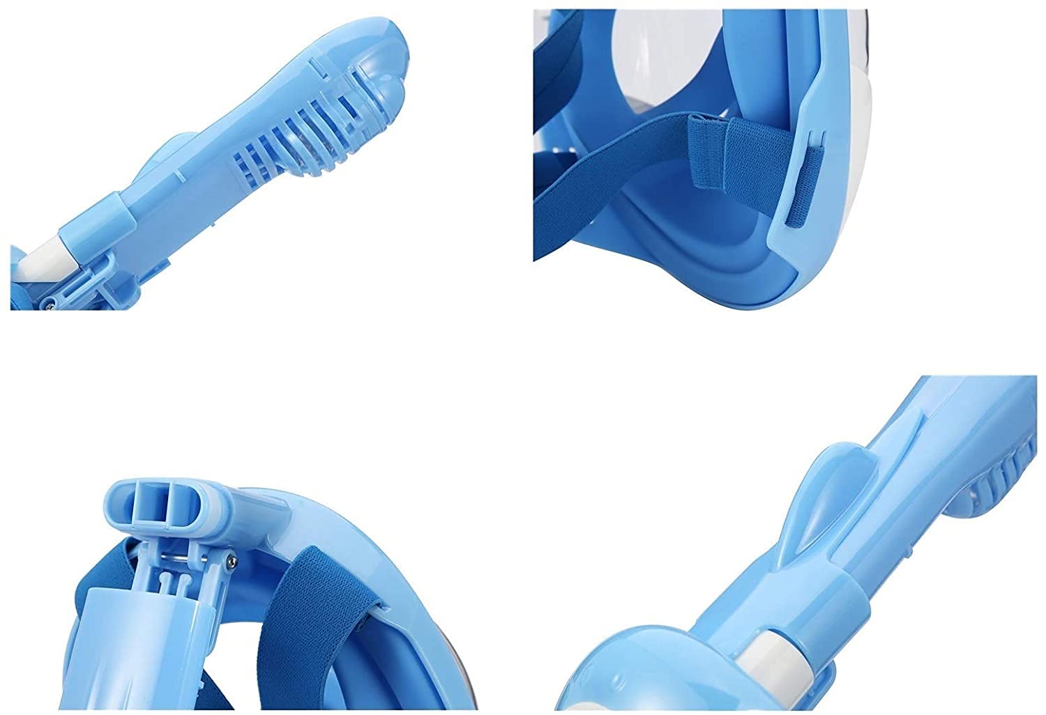 Maschera da Snorkeling Integrale, Maschere da Sub, Maschera da Snorkeling Integrale per Bambini, Subacquea, antiappannamento, Set di Maschere da Snorkeling e Immersioni per Ragazzi e Ragazze