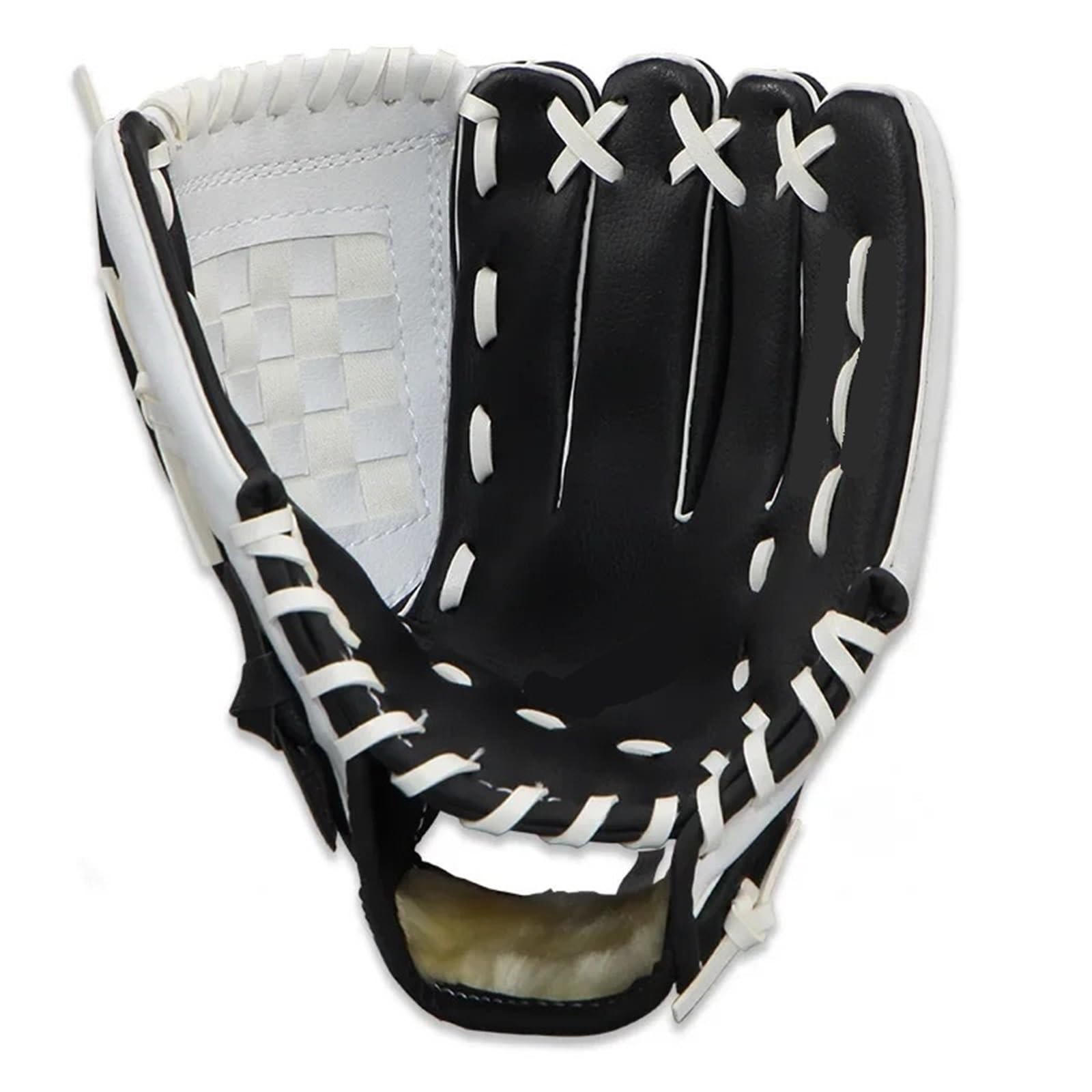 Guante de béisbol Guantes de béisbol Gruesos for Adultos, Guantes Protectores Softball for Receptor, Equipo Protector Mano Deportivo Resistente al Desgaste 12,5 Pulgadas
