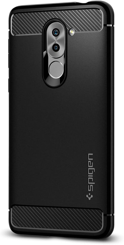 Spigen Rugged Armor Designed for Huawei Honor 6X Case (2017) - Black