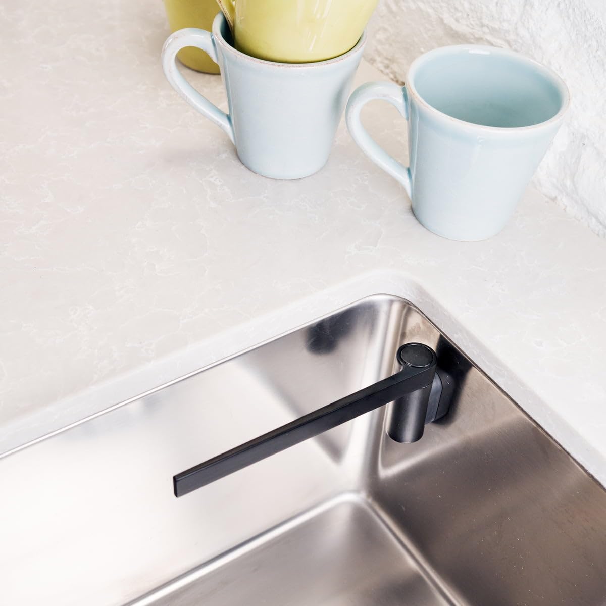 Happy sinks by Magisso Geschirrtuchhalter, Edelstahl