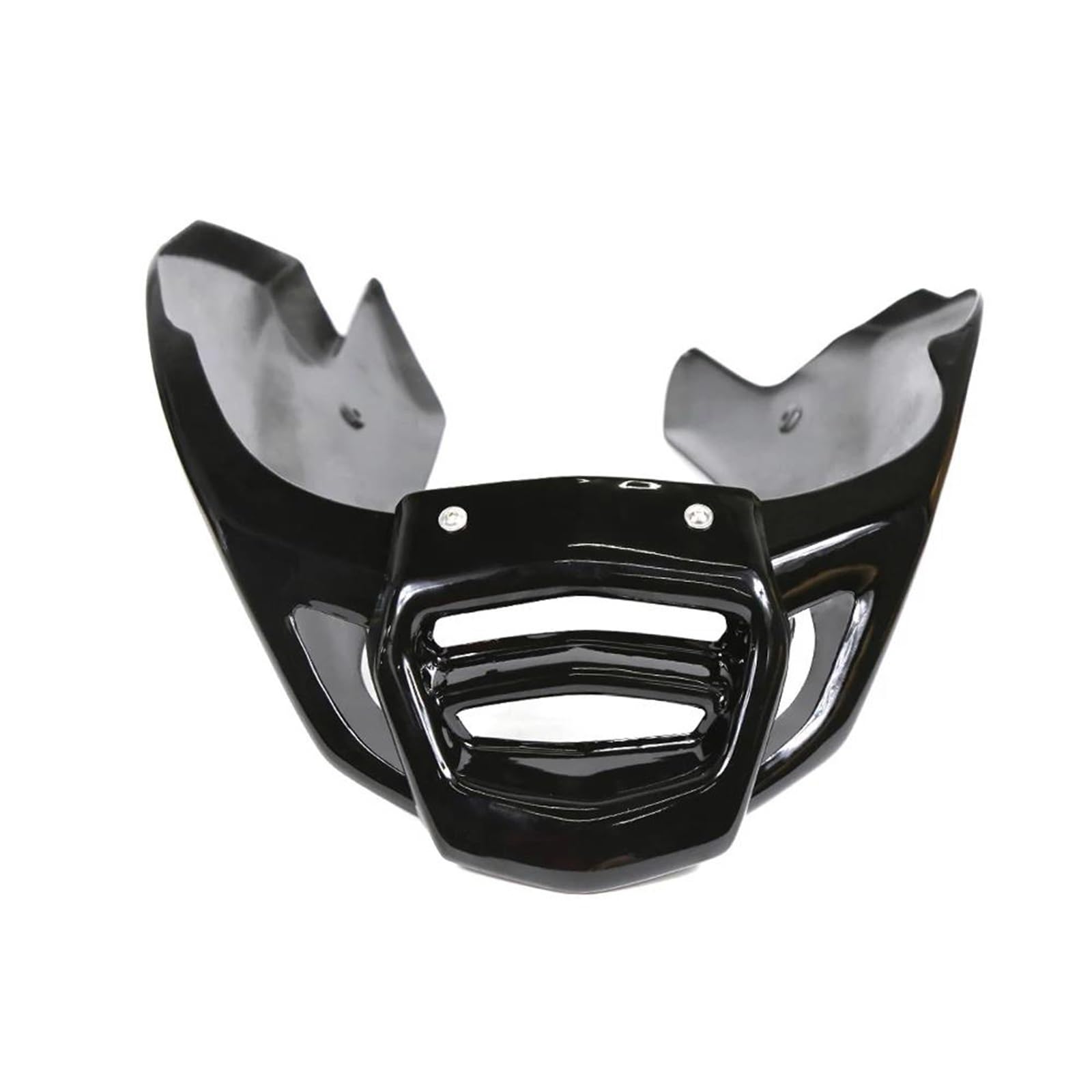 ESPYN Moto Spoiler Anteriore per FZ1S per FZ1N per FZ1 2006-2014 Moto Carenatura Motore Spoiler Rivestimento Kit di Montaggio Motociclo Naked Spoiler(Bright Black)