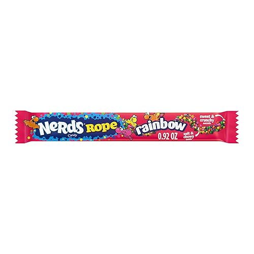 Nerds Paquete de caramelos de cuerda arcoíris de 0.92 onzas