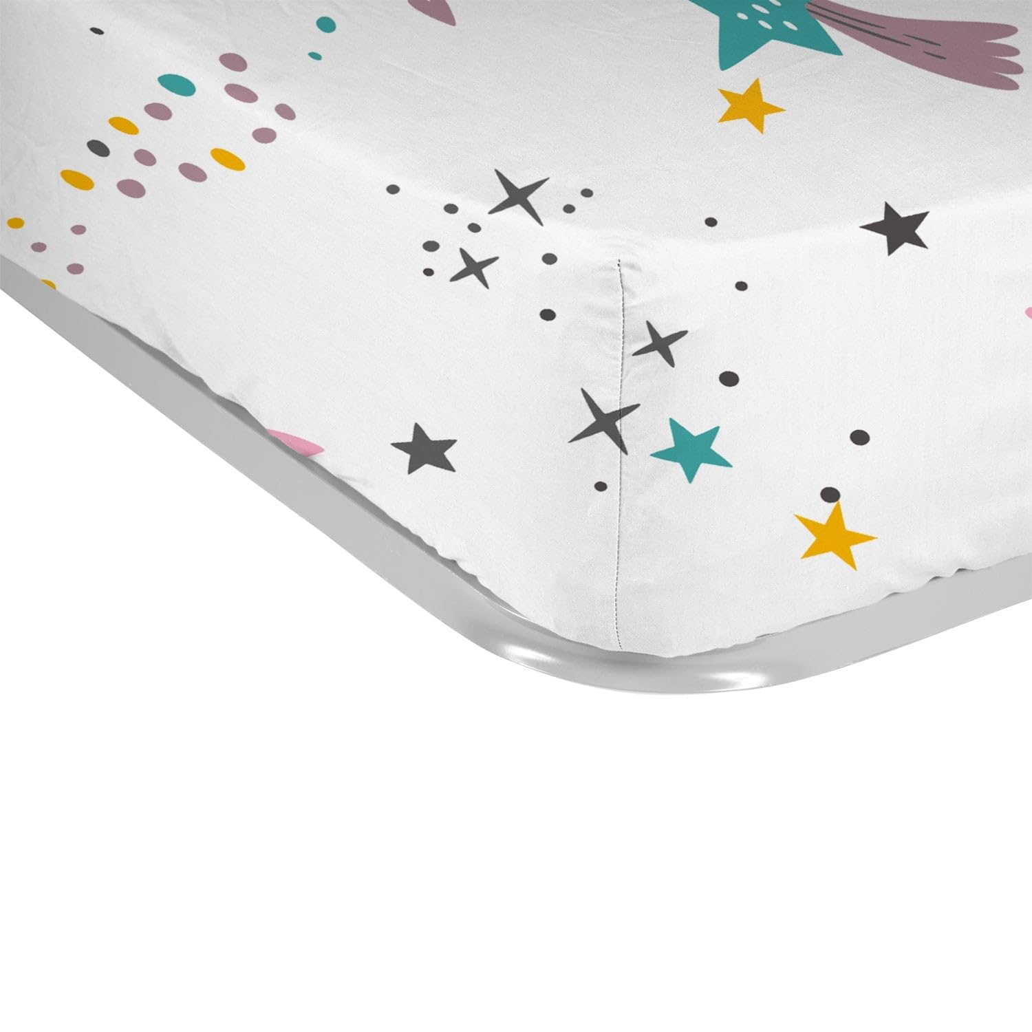 Juego Sábanas Infantil Estampado Magic Stars - Cama 70x160cm (1 Fund
