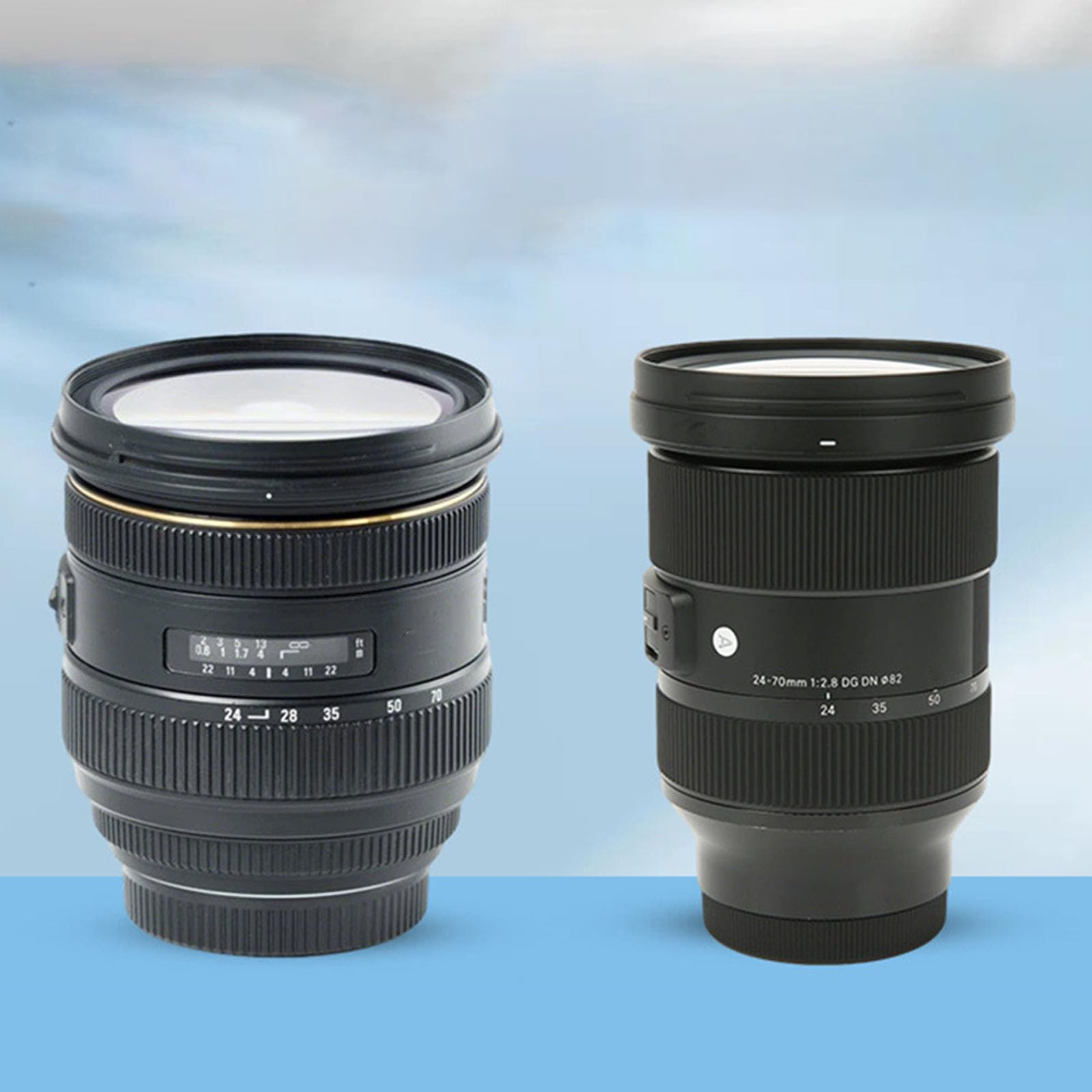 Paraluce per lenti da 24-70 mm F/2.8 Art ed EX HSM, design a petali, riduce i fantasmi