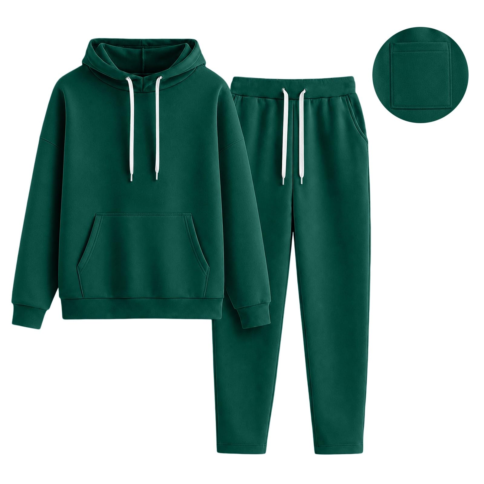 Completi Da Donna Completo Invernale Sportiva Casual Tuta 2 Pezzi Elegante