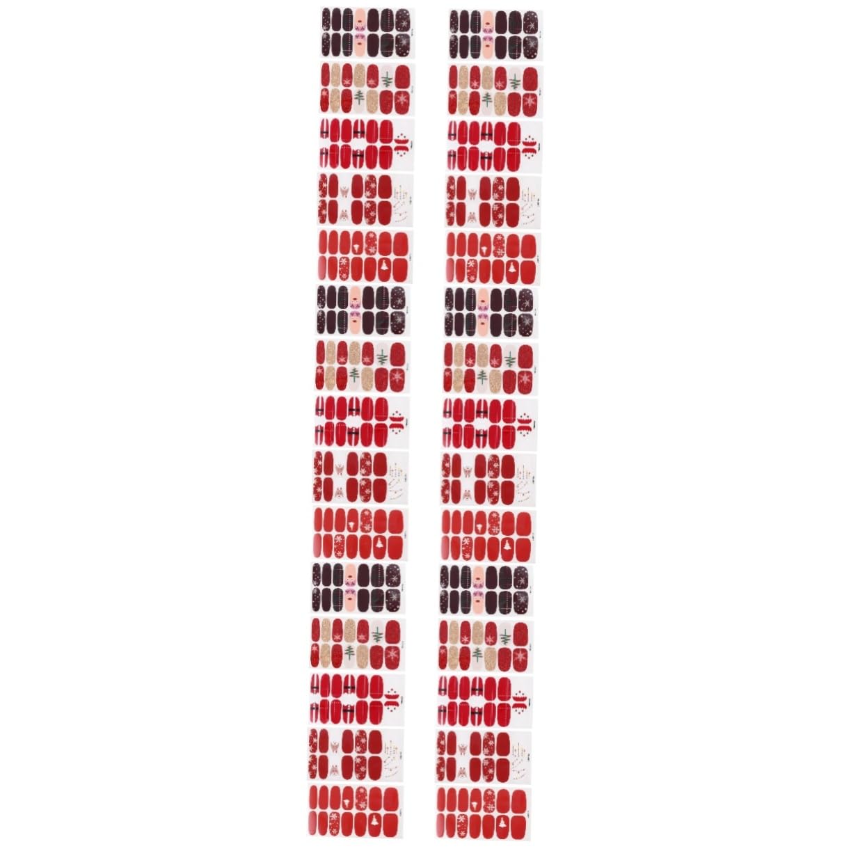 FRCOLOR 3 Set Adesivi Per Unghie Natalizie Adesivi Fai Da Te Per Unghie Natalizie Fai Da Te Per ie ie Per Nail Art ie Per ie 10 fogli*3