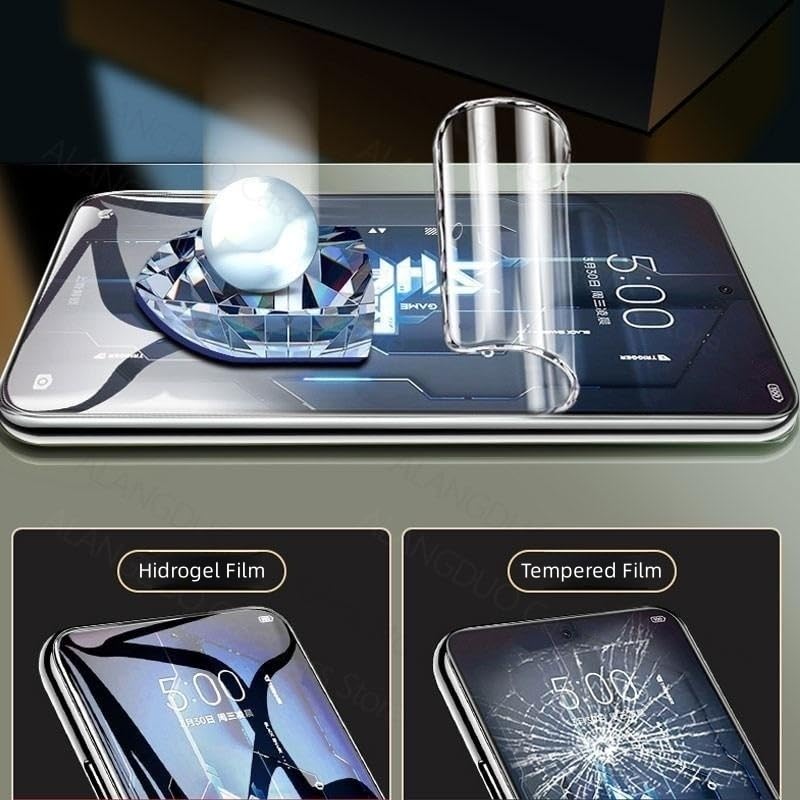 Pellicola In Idrogel 3D Per Xiaomi Redmi Note 9 Pro - Protezione Schermo Invisibile Auto-Cicatrizzante - 6
